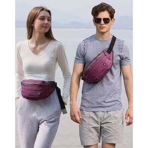 WATERFLY Fanny Pack Water Resistant Hiking Waist Bag